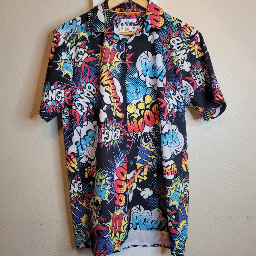 Oh snap drill clothing shirt